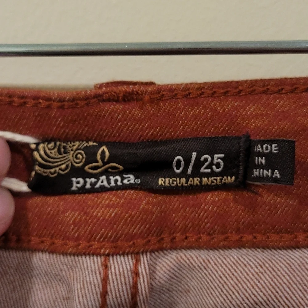 NWT prAna Picante Dots Kayla Jean Size 0/25 - Picture 4 of 12